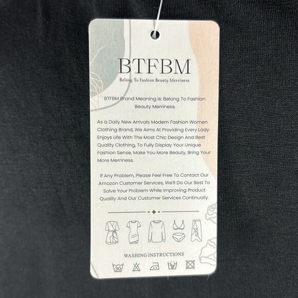 BTFMB Black Sleeveless Ruched Knit Mini Dress in Black - Picture 6 of 7